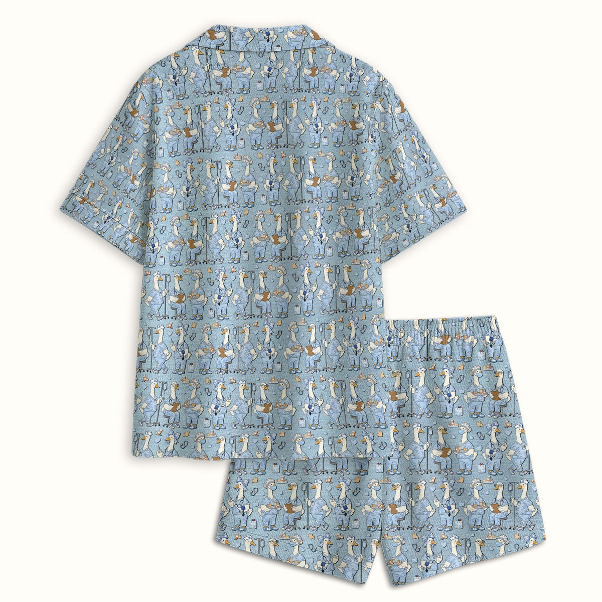 Goose Working Pajama Set