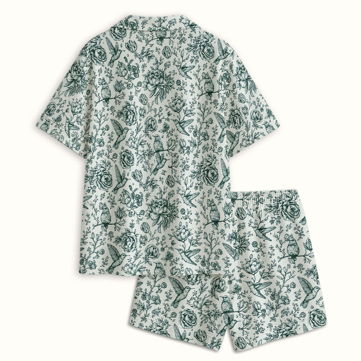 Vintage Hummingbird Pajama Set
