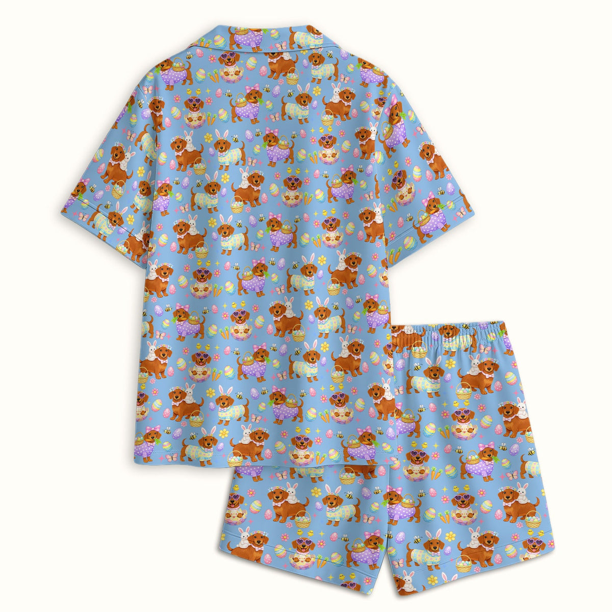 Easter Dachshund Pajama Set