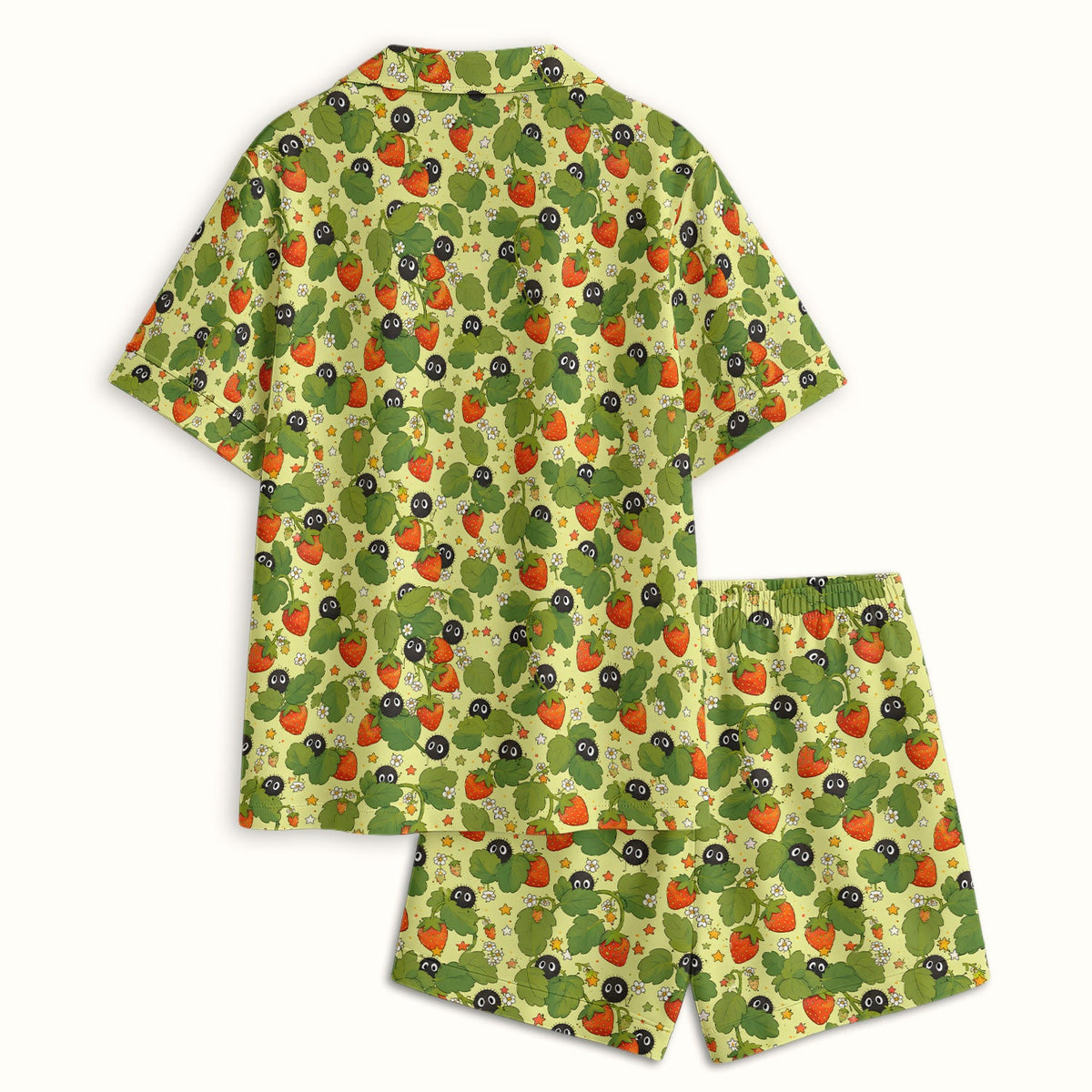 Strawberry Soot Sprite Nurse Pajama Set