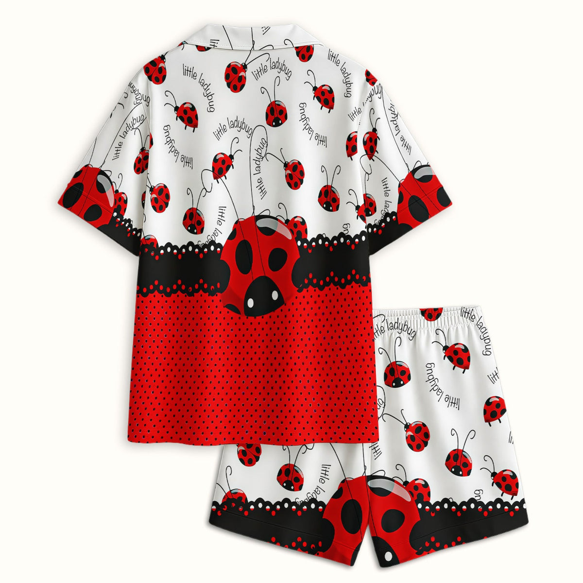 Little Ladybug Polka Dot Pajama Set