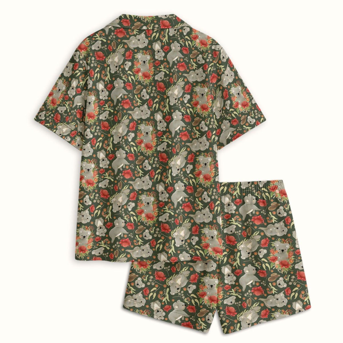 Koala Wildflower Pajama Set