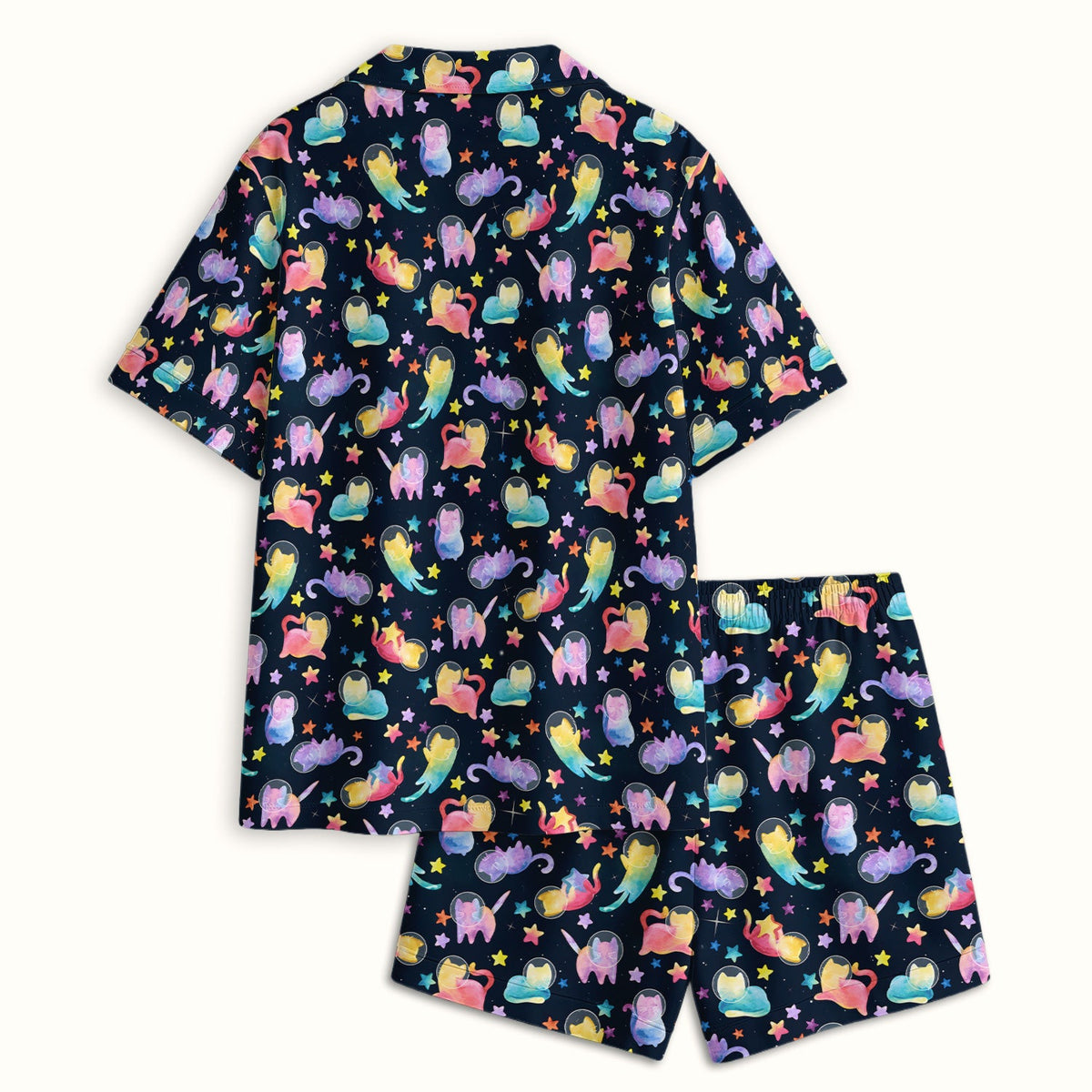 Space Cat Veterinary Nurse Pajama Set