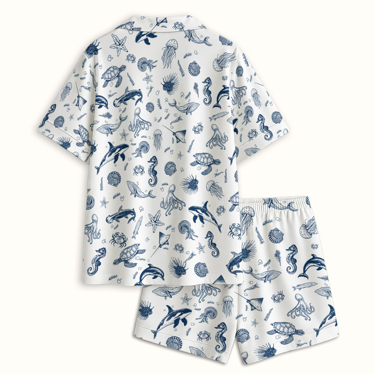 Marine Sea Life Pajama Set