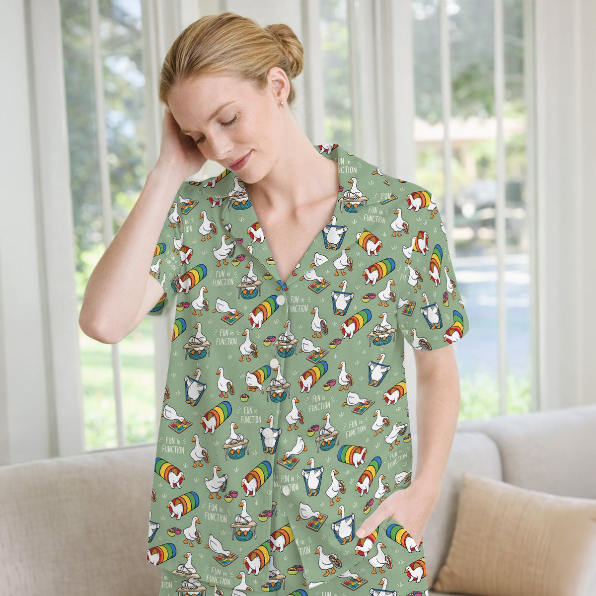 Fun In Function Occupational Therapy Duck Pajama Set