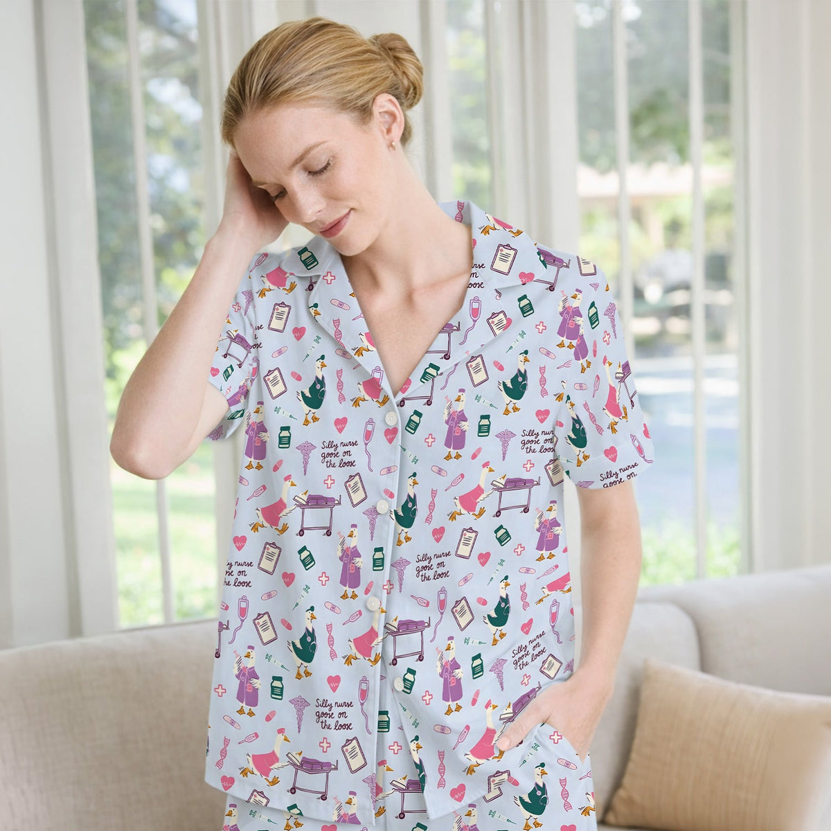 Goose Medical Humor Tools Pajama Set