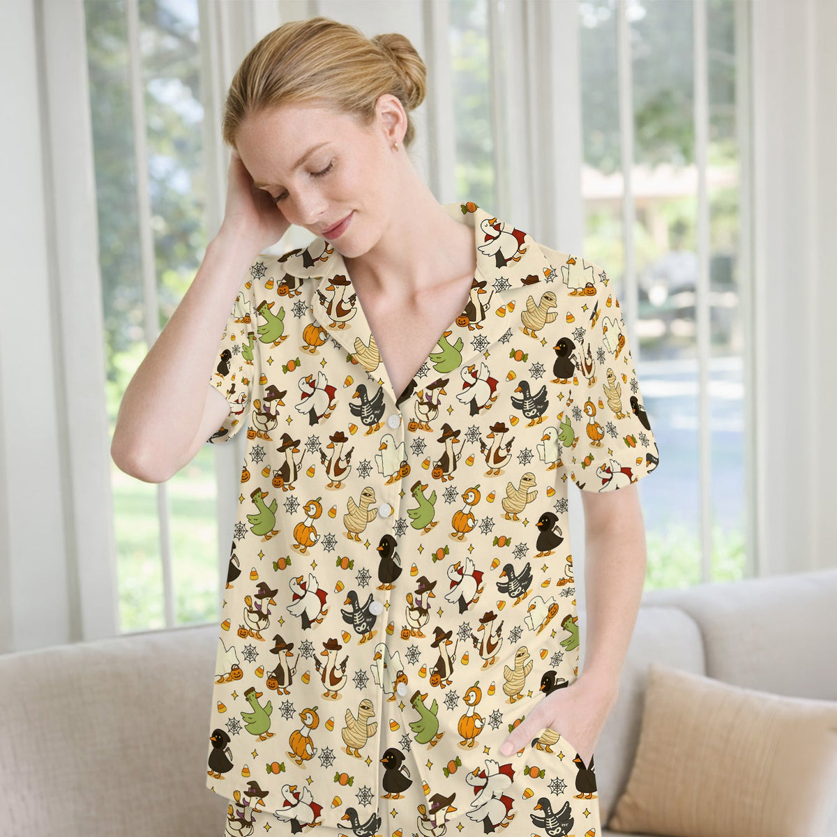 Costume Ducks Pajama Set - Halloween Gift