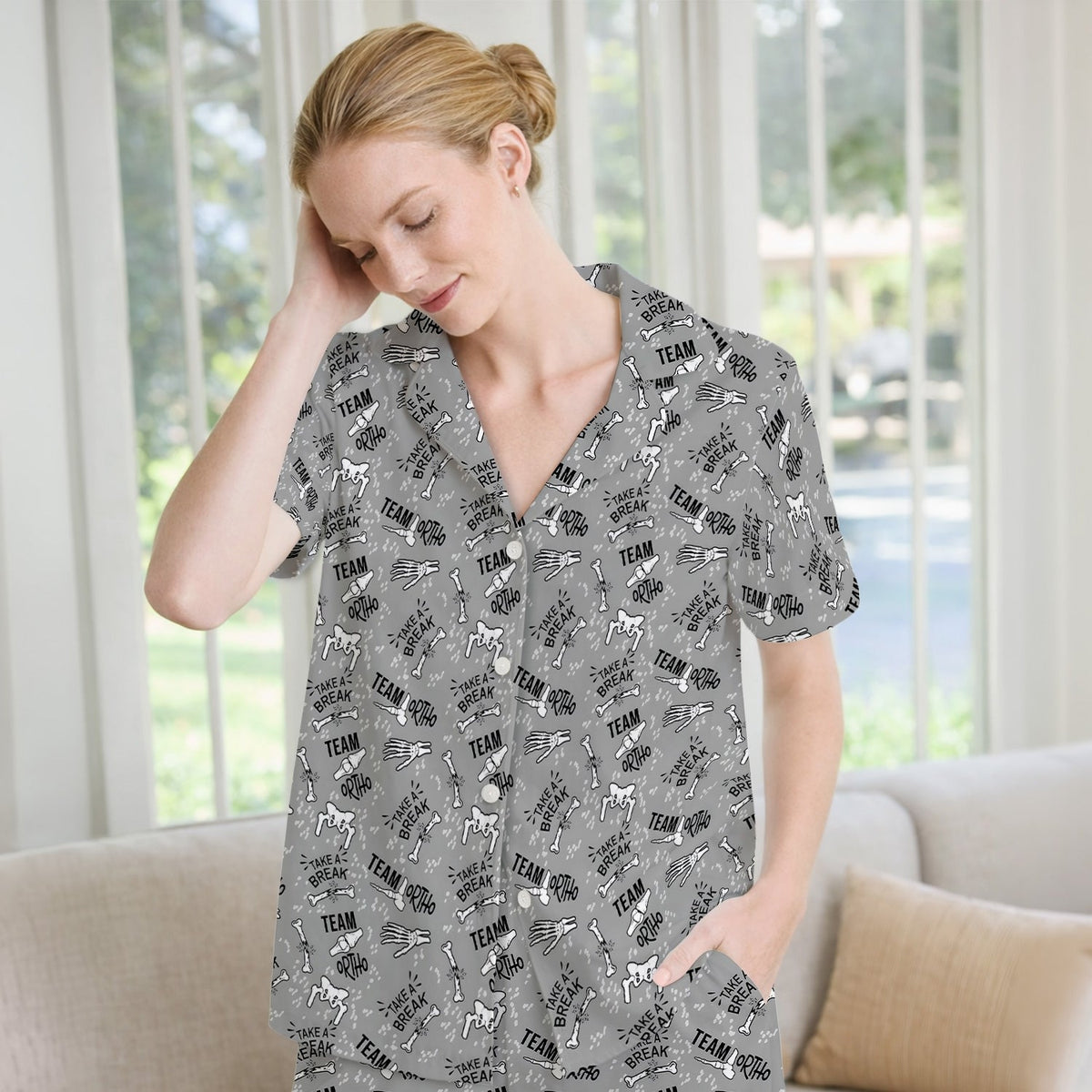 Team Ortho Bone Joint Pajama Set