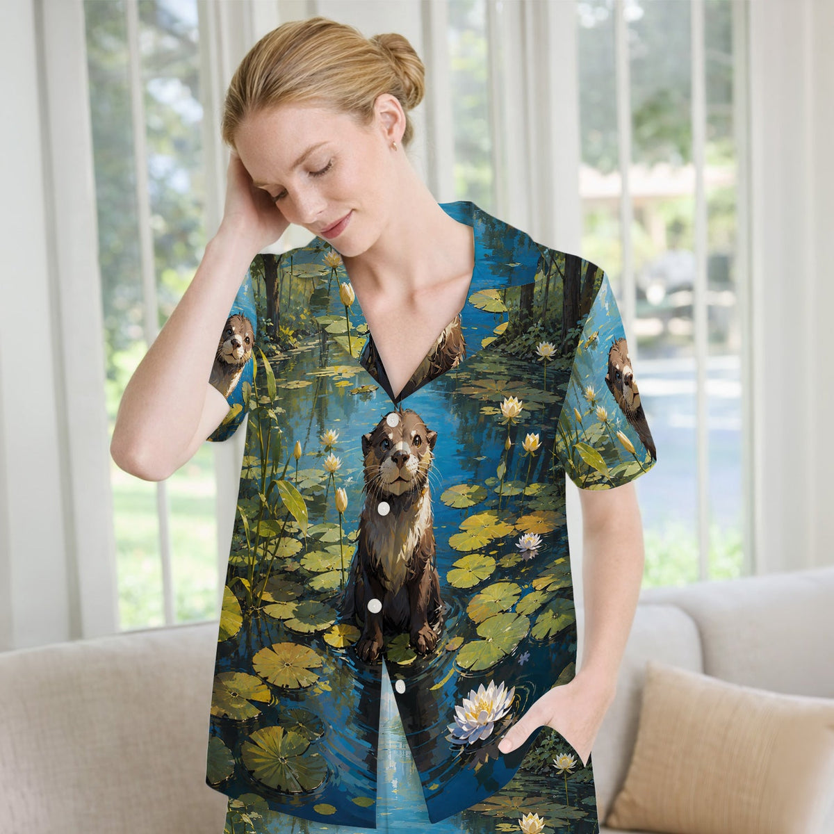 Otter Pond Pajama Set