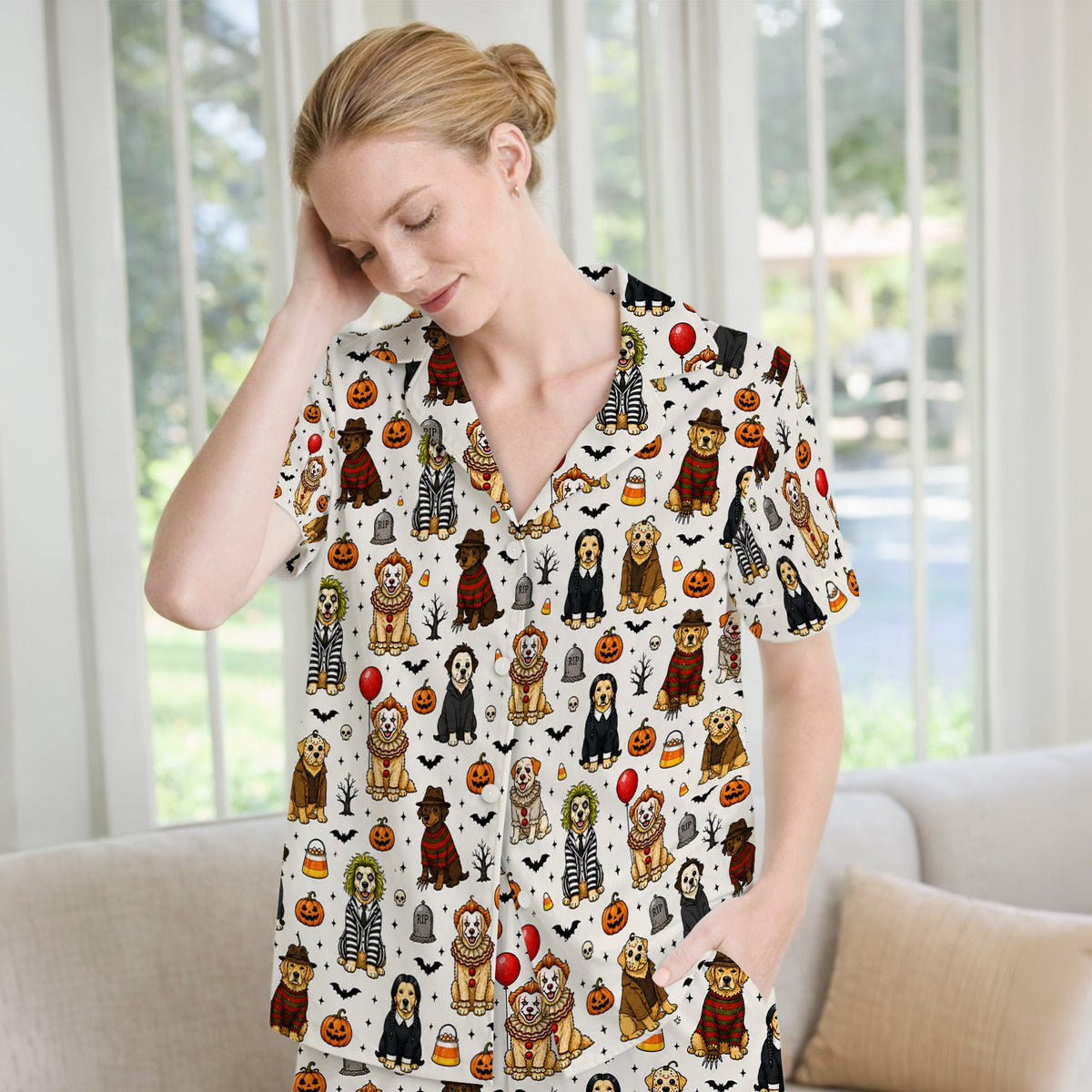 Halloween Dog Pajama Set