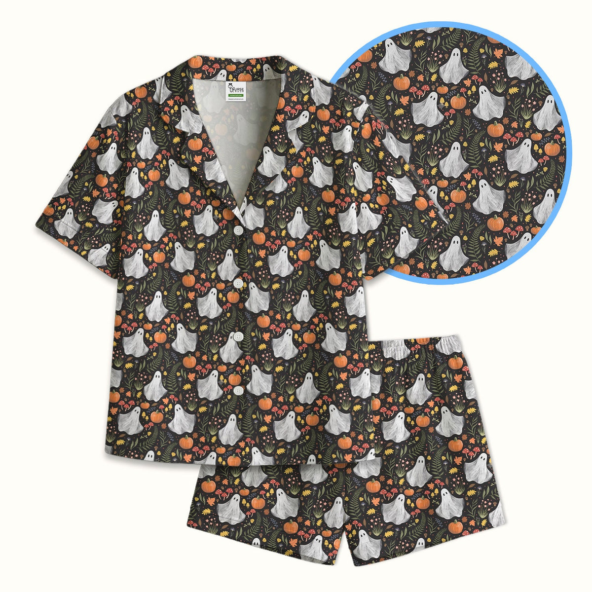 Pumpkin Woodland Pajama Set