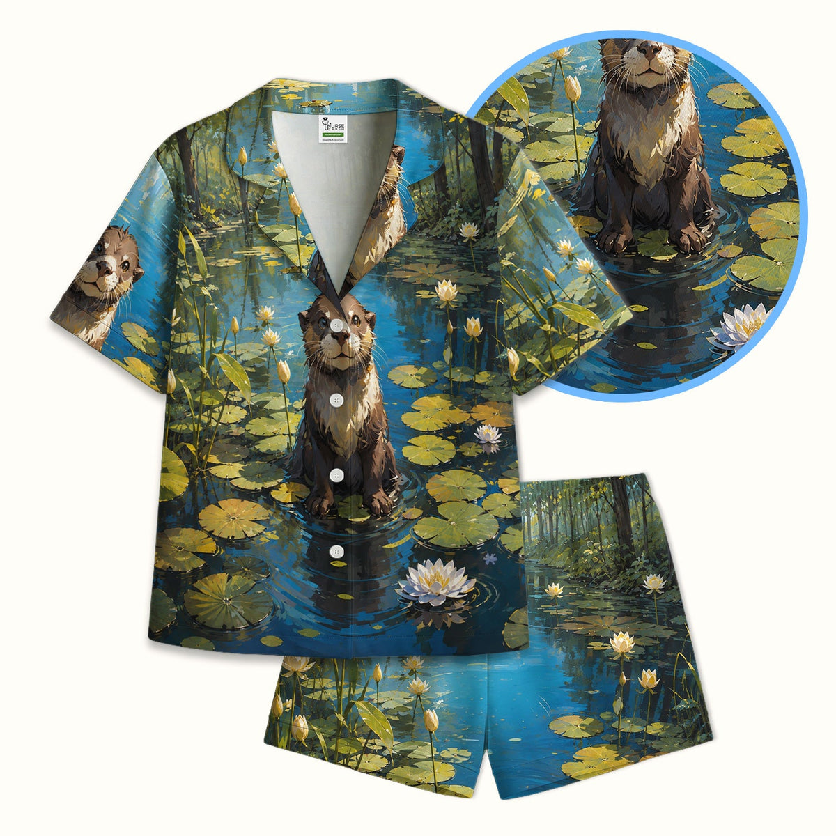 Otter Pond Pajama Set