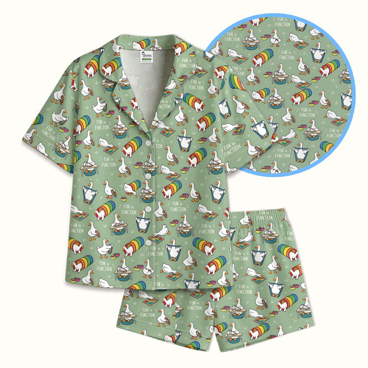 Fun In Function Occupational Therapy Duck Pajama Set