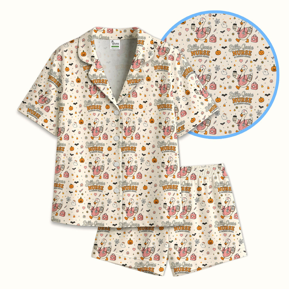 Silly Goose Pajama Set - Halloween Gift