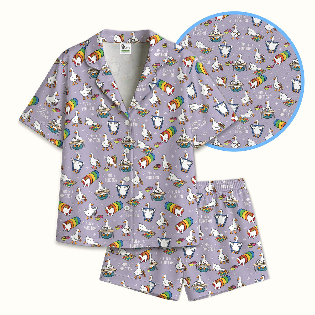 Fun In Function Occupational Therapy Duck Pajama Set