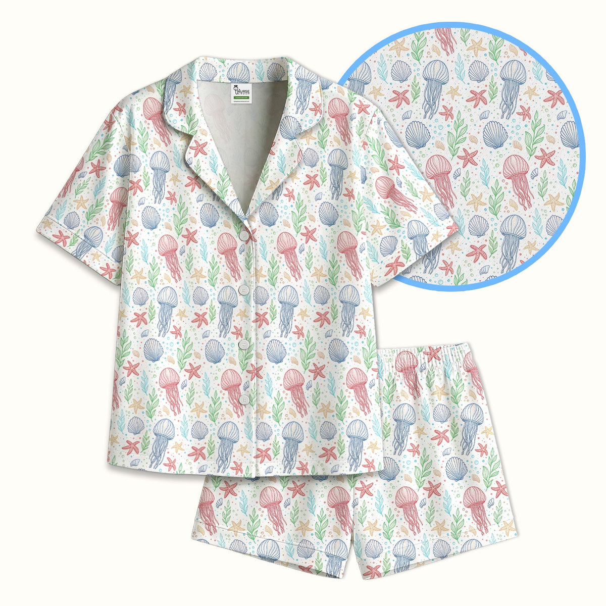 Jellyfish Ocean World Pajama Set