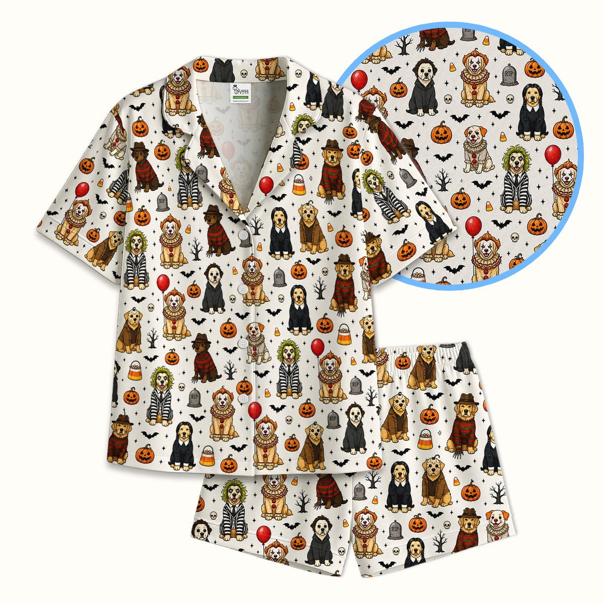 Halloween Dog Pajama Set