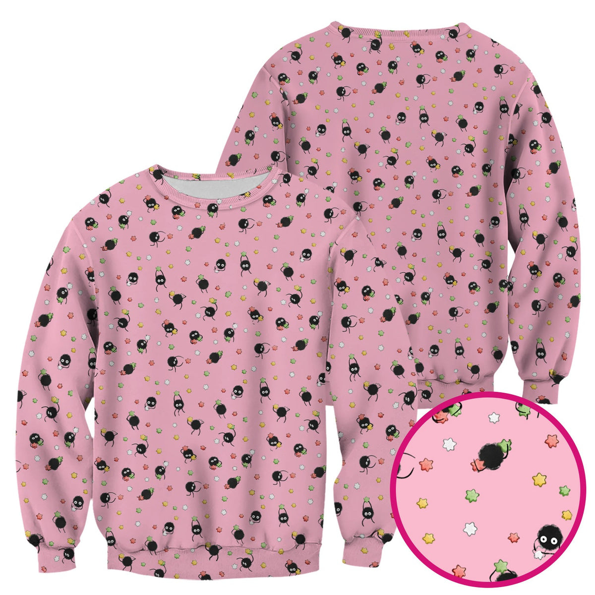 Funny Spider Pattern  Scrub Top, Cartoon Spider Pattern Nursing Uniform For Women