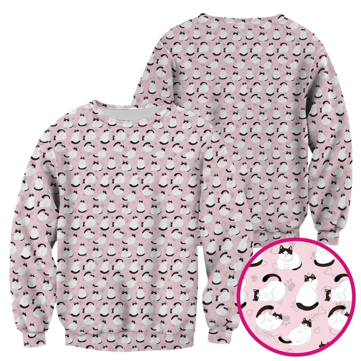 Cat Nurse Scrub Top