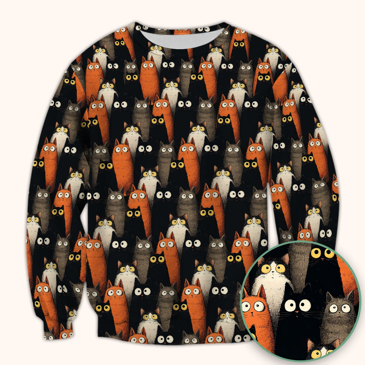 Black Cat Lover Nurse Scrub Top