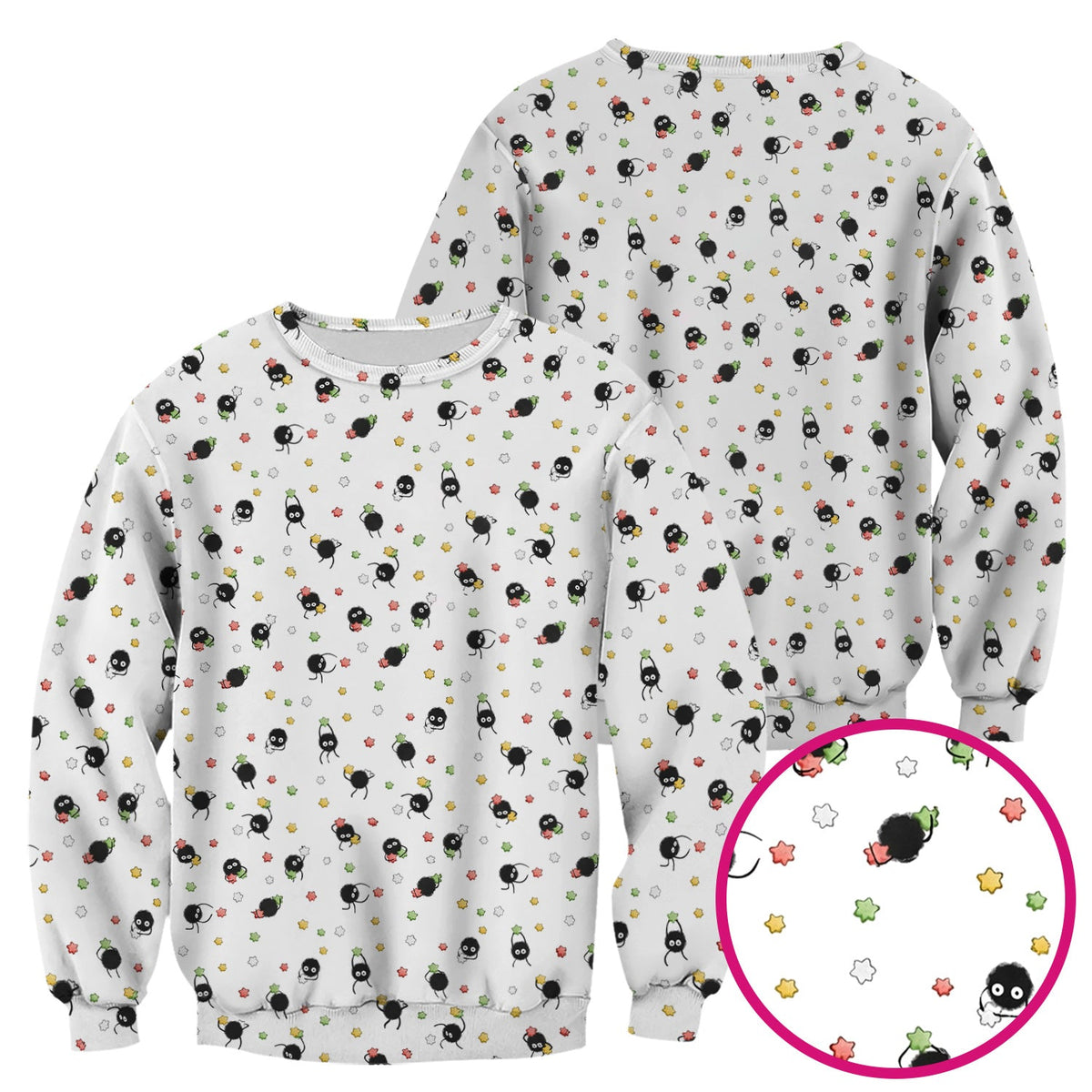 Funny Spider Pattern  Scrub Top, Cartoon Spider Pattern Nursing Uniform For Women