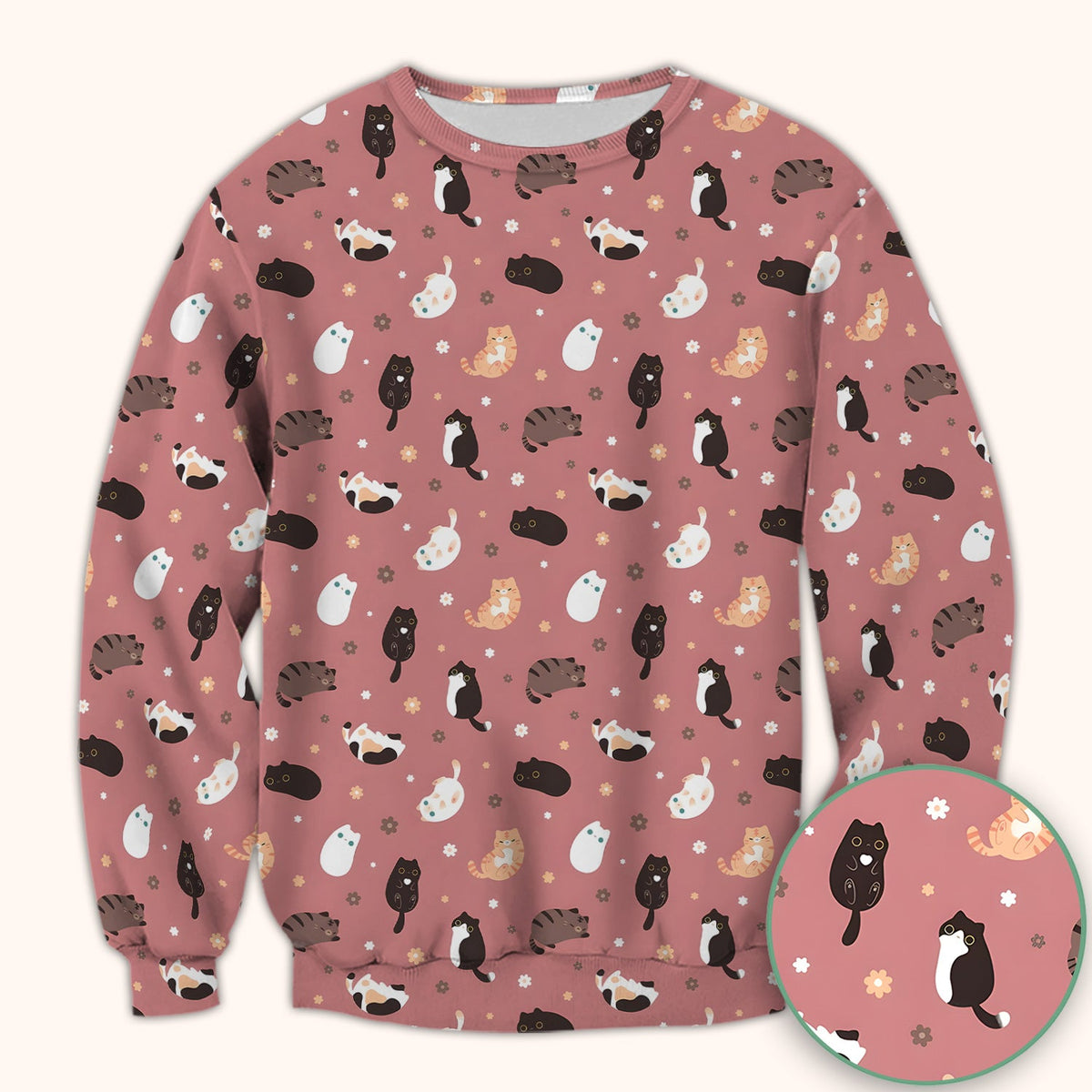 Adorable Kitty Nurse Scrub Top