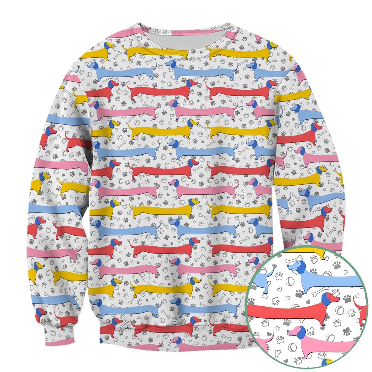 Dachshund Sausage Dog Nurse Scrub Top