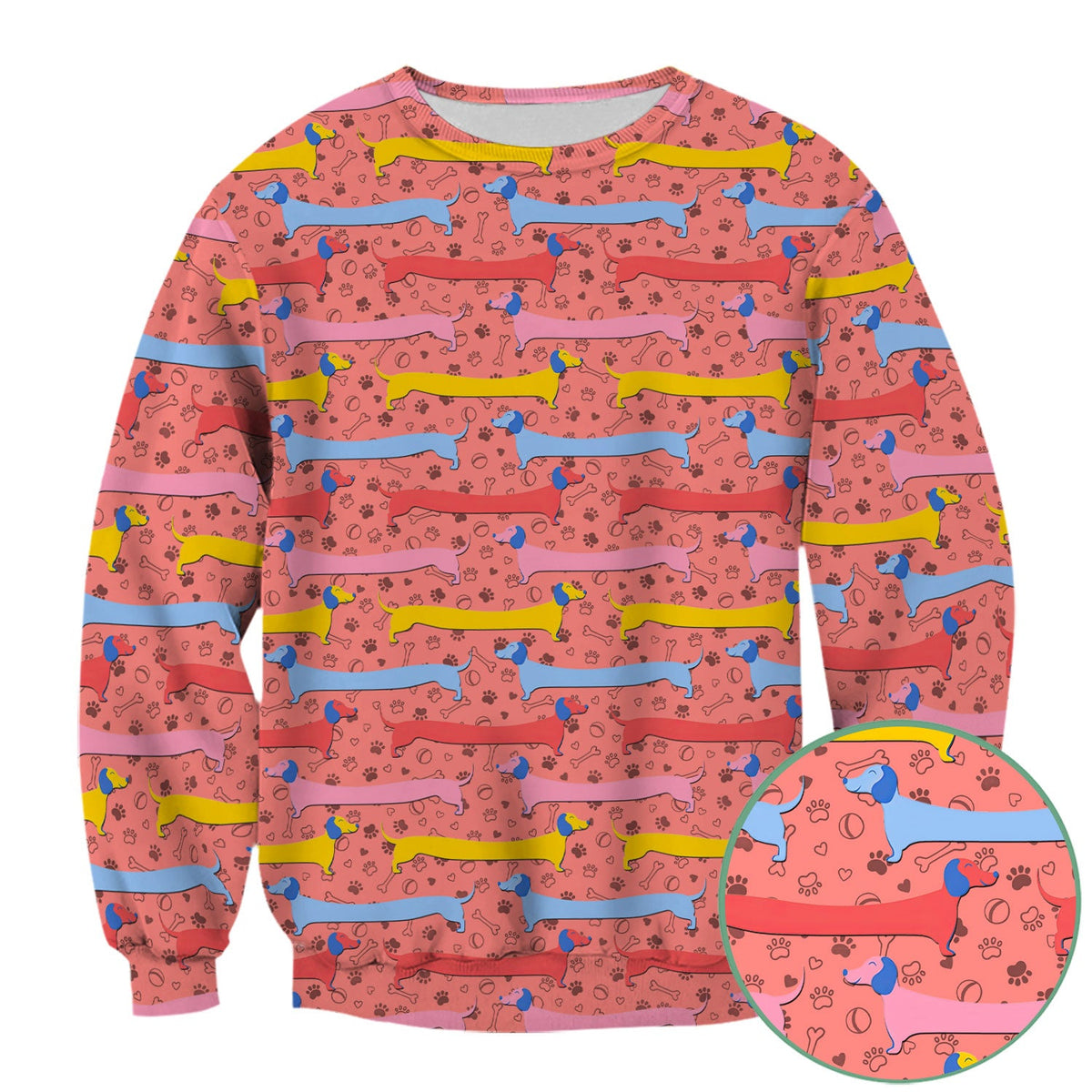 Dachshund Sausage Dog Nurse Scrub Top