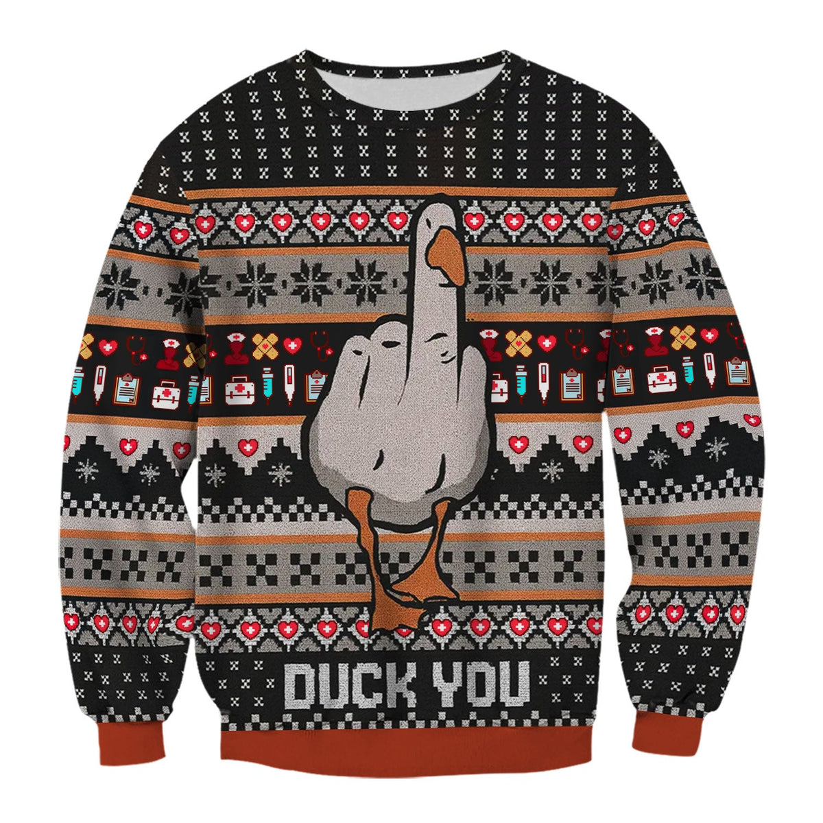 Duck Nurse Scrub Top - Christmas Gift