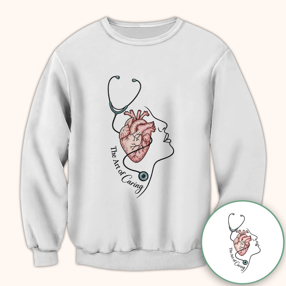 The Art Of Caring Nurse Shirt