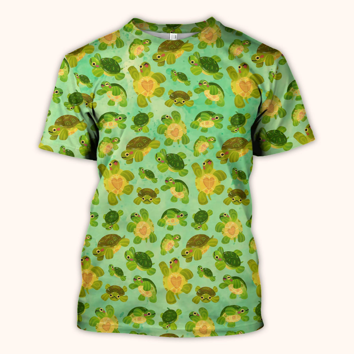 Green Sea Turtle Nurse Scrub Top