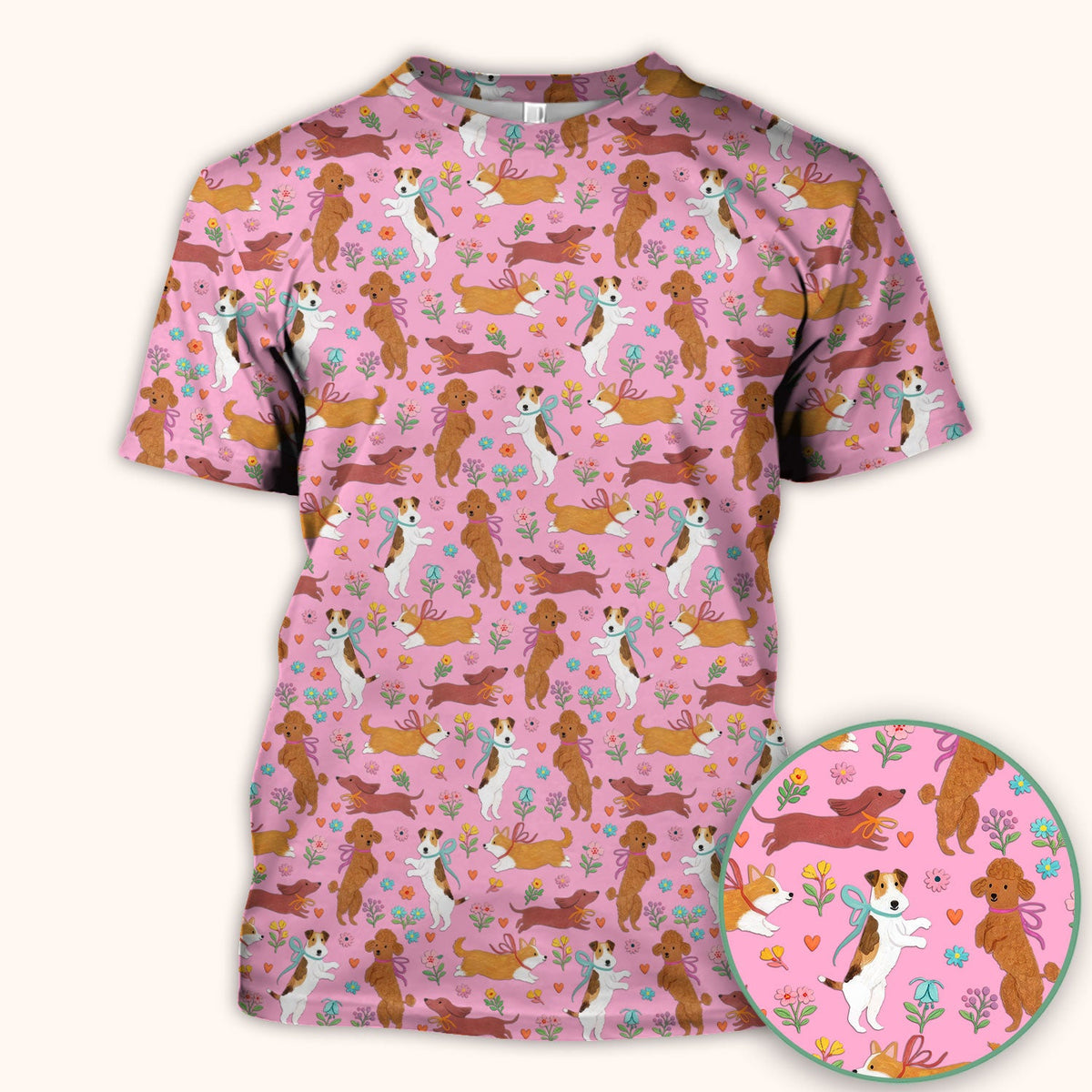 Dog Nurse Scrub Top
