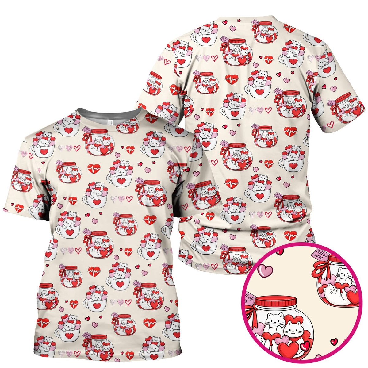 Cat Nurse Scrub Top - Valentines Day Gift