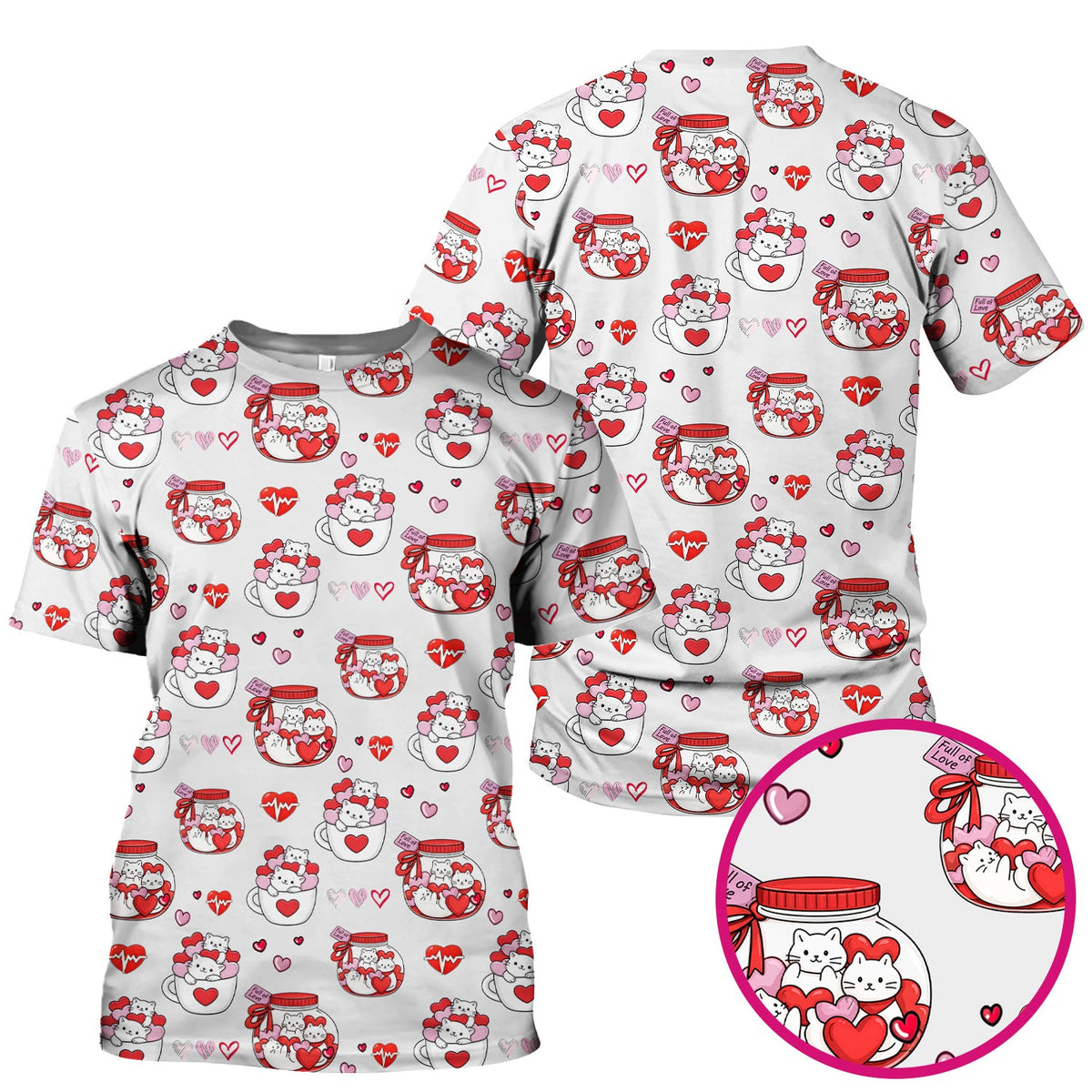Cat Nurse Scrub Top - Valentines Day Gift