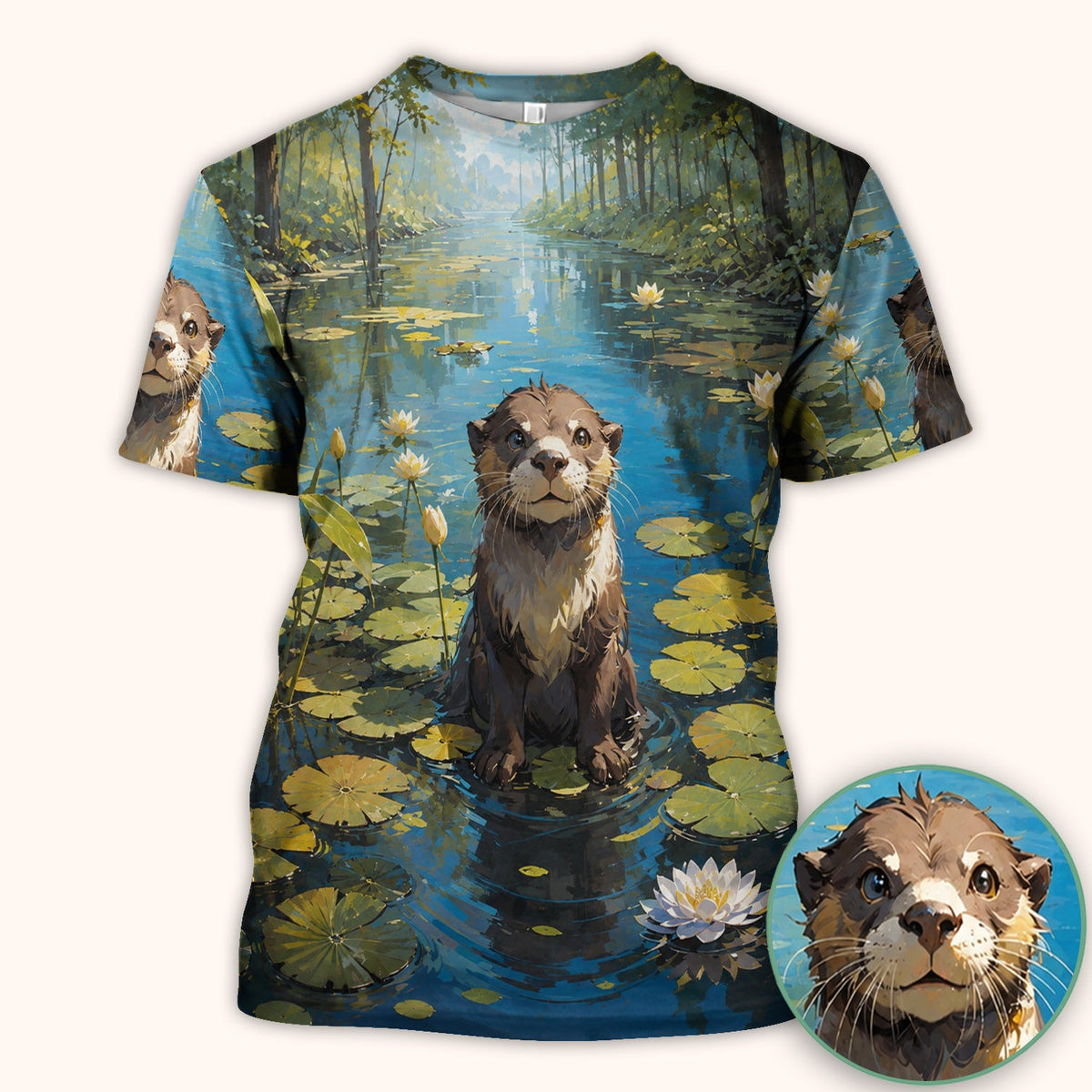 Otter Pond Nurse Scrub Top