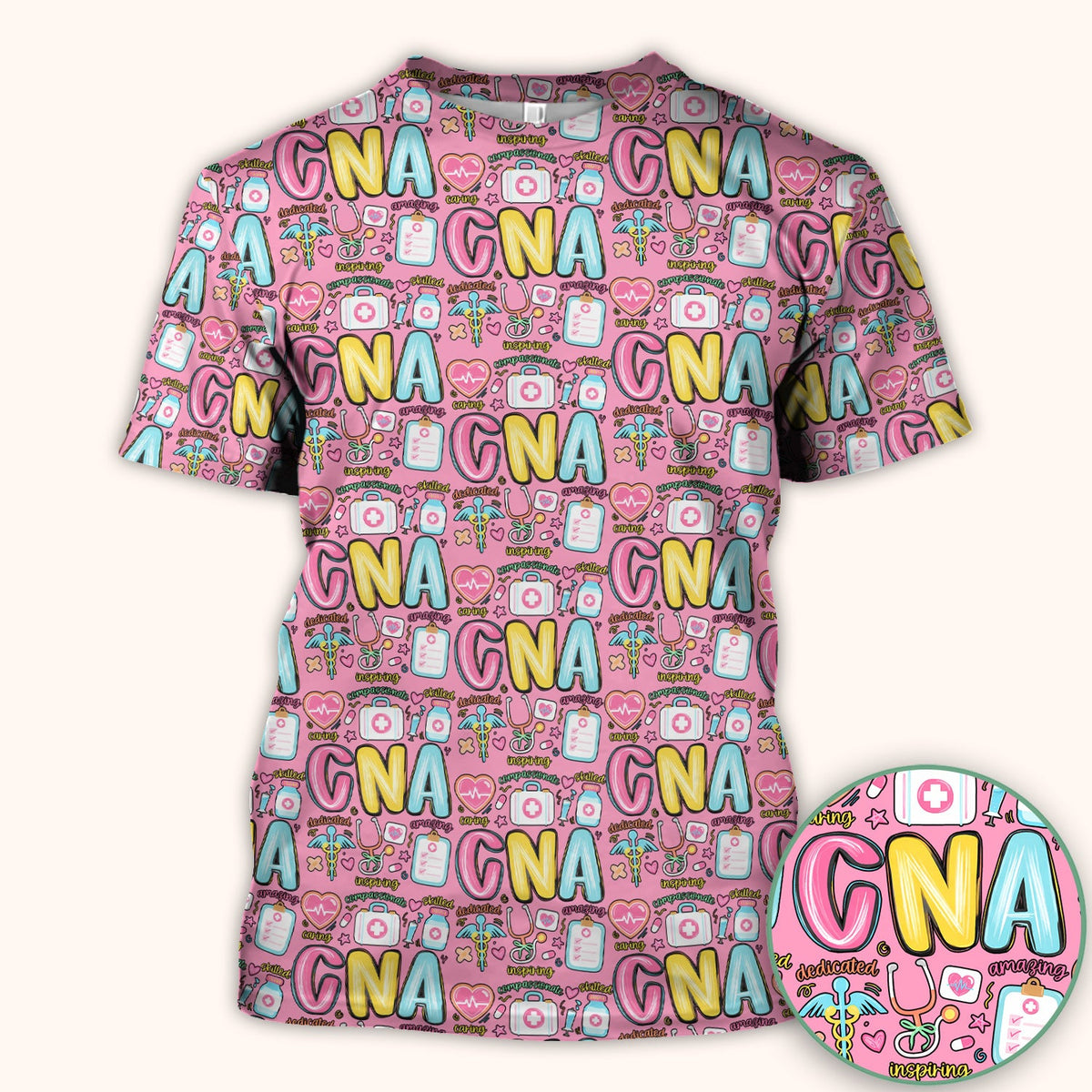 Nurse Appreciation Scrub Top