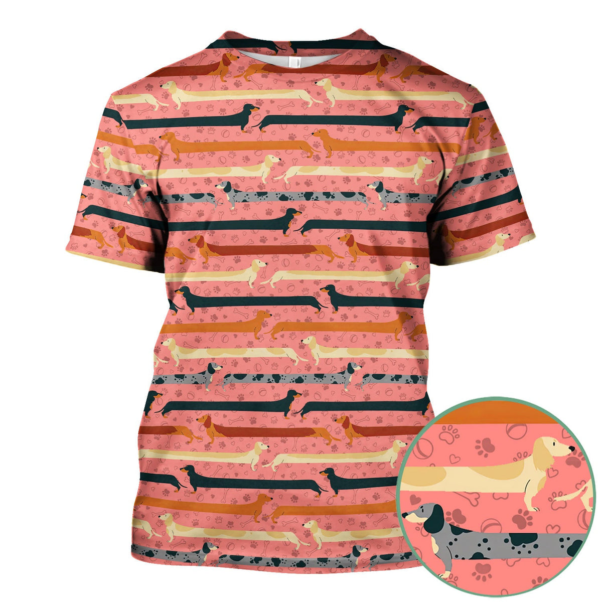 It's Been A Long Day Dachshund Nurse Scrub Top