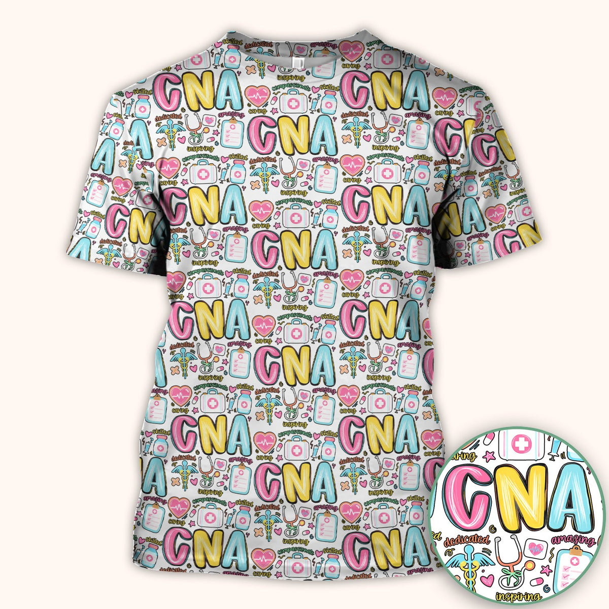 Nurse Appreciation Scrub Top