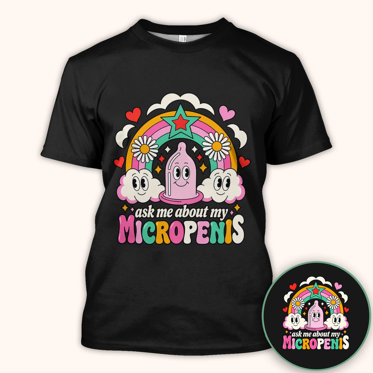 Ask Me About My Micropenis Nurse Shirt