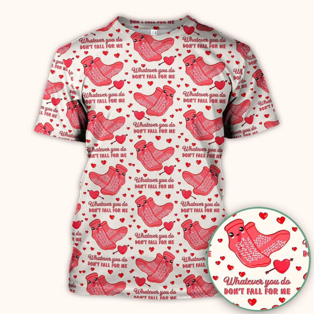 Valentine Funny Love Quote Shirt Scrub Top, Breathable Fabrics Nursing Uniform