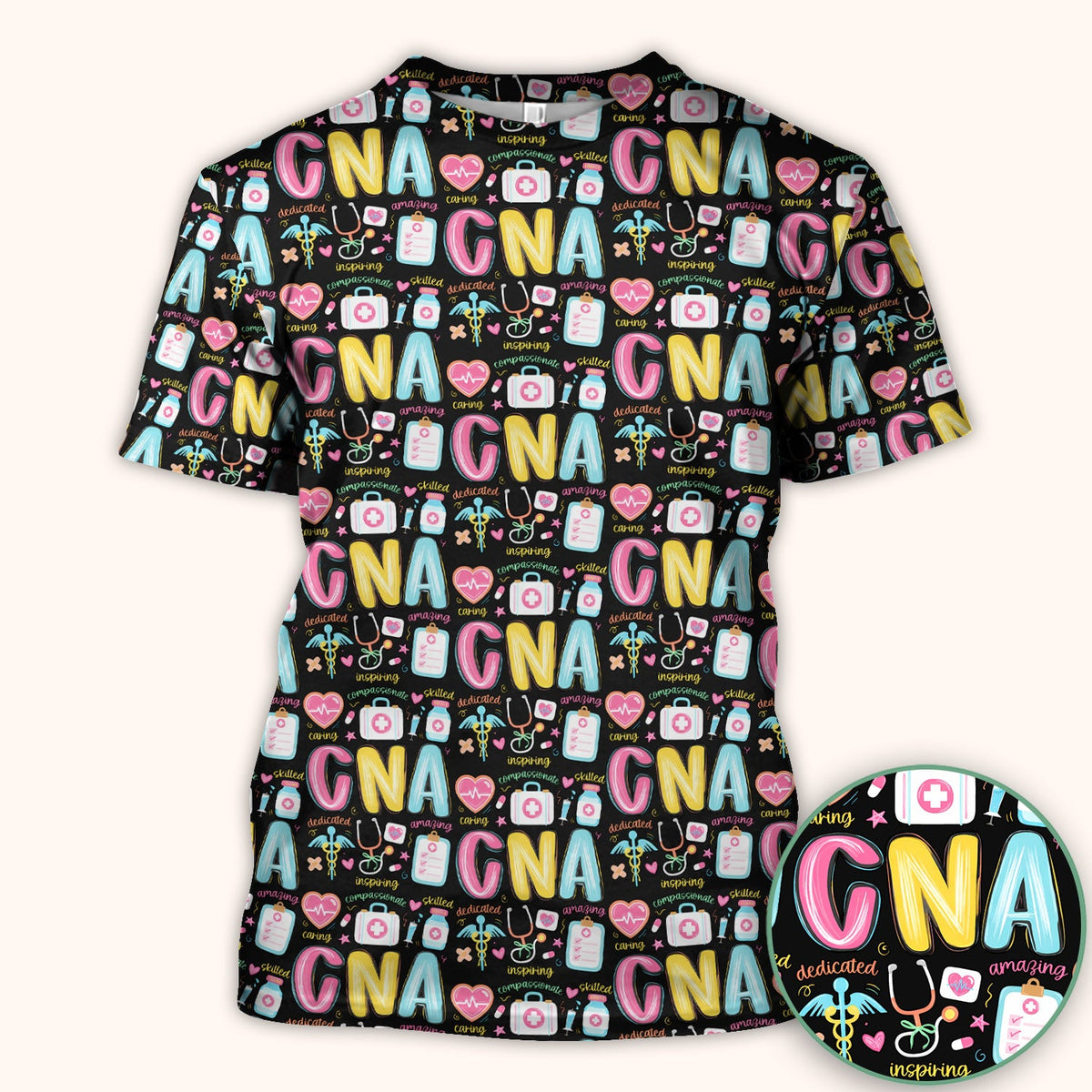 Nurse Appreciation Scrub Top