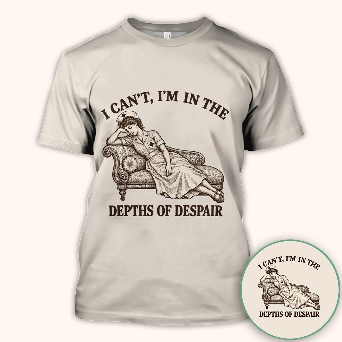 Depths Of Despair Nurse Shirt