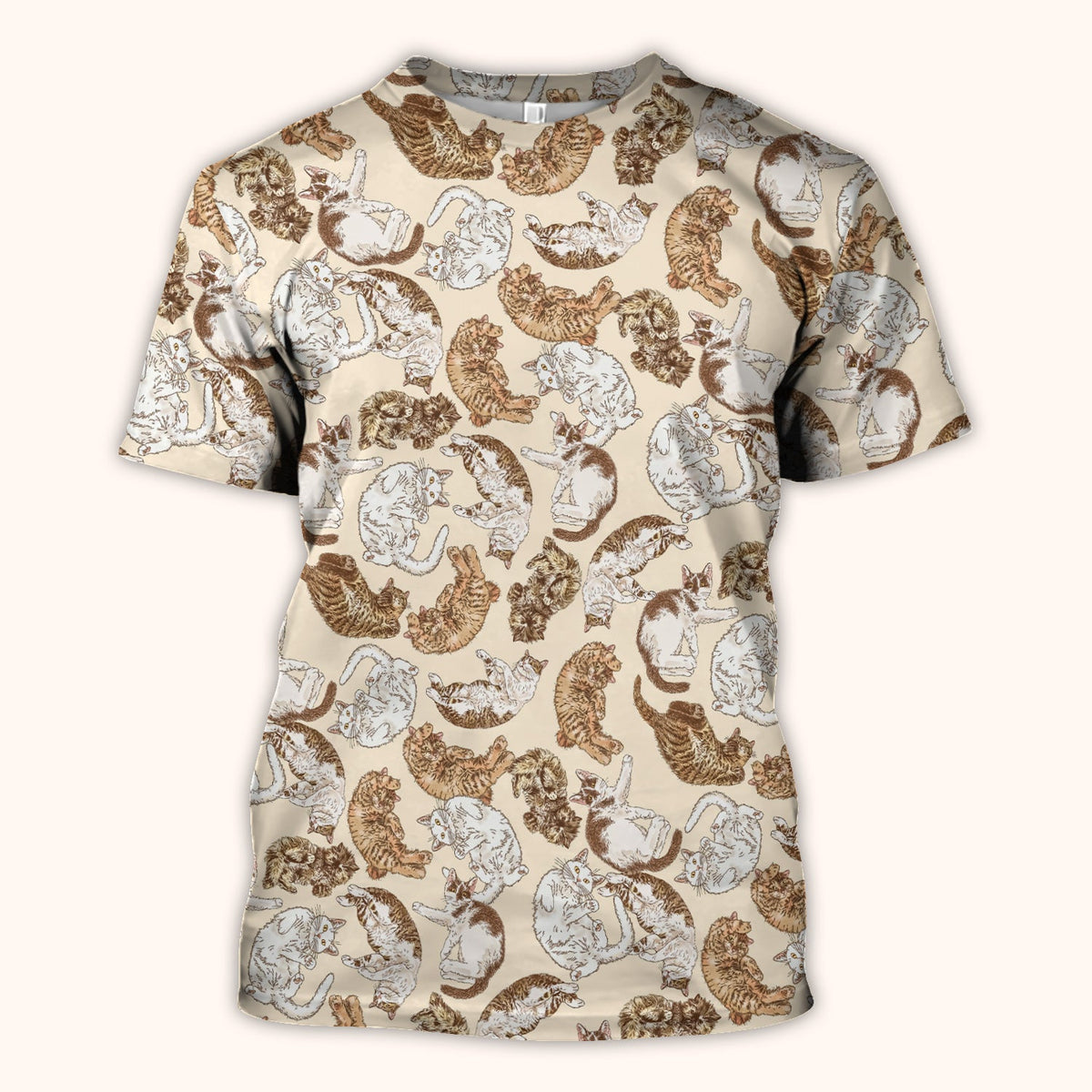 Lazy Cat Nap Nurse Scrub Top