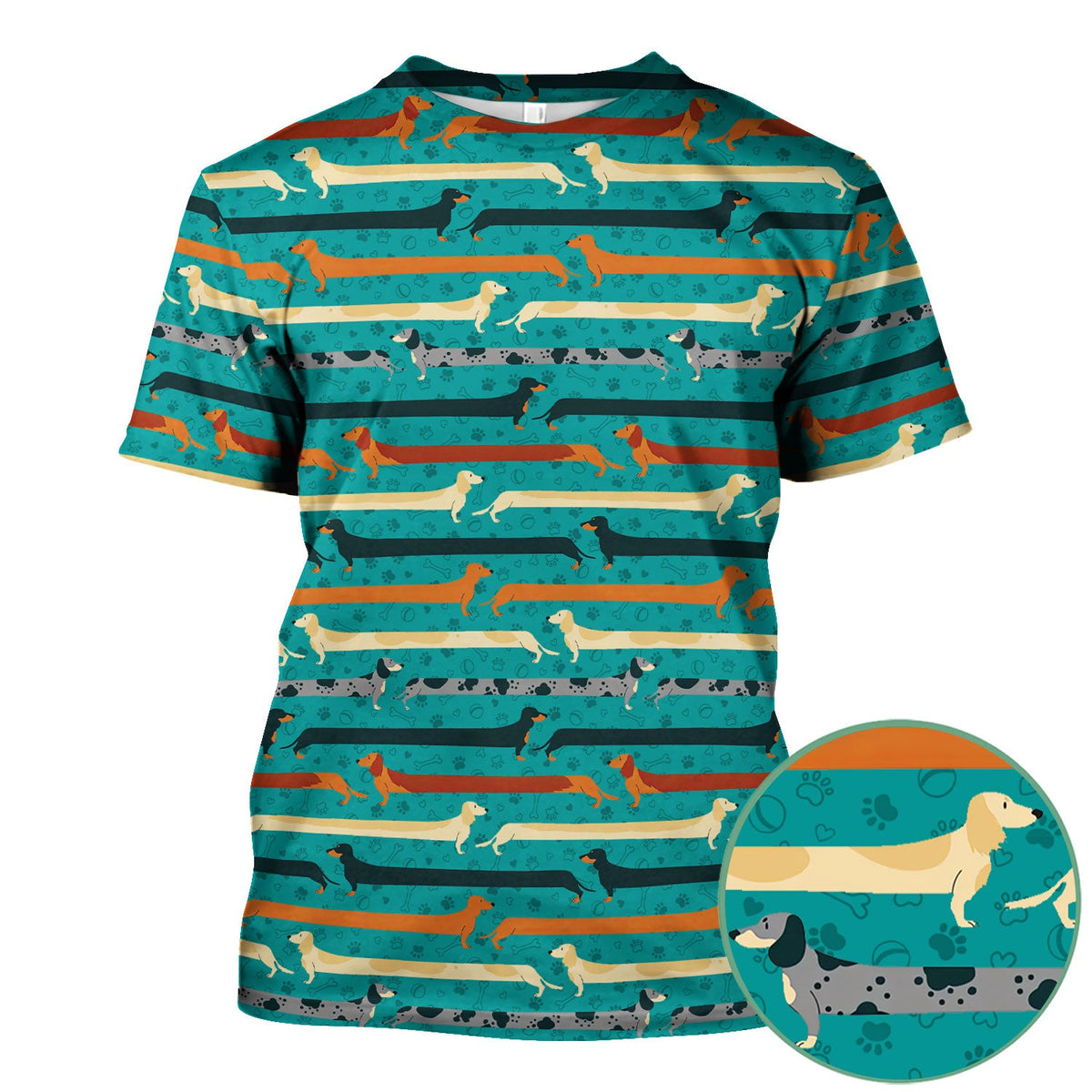 It's Been A Long Day Dachshund Nurse Scrub Top