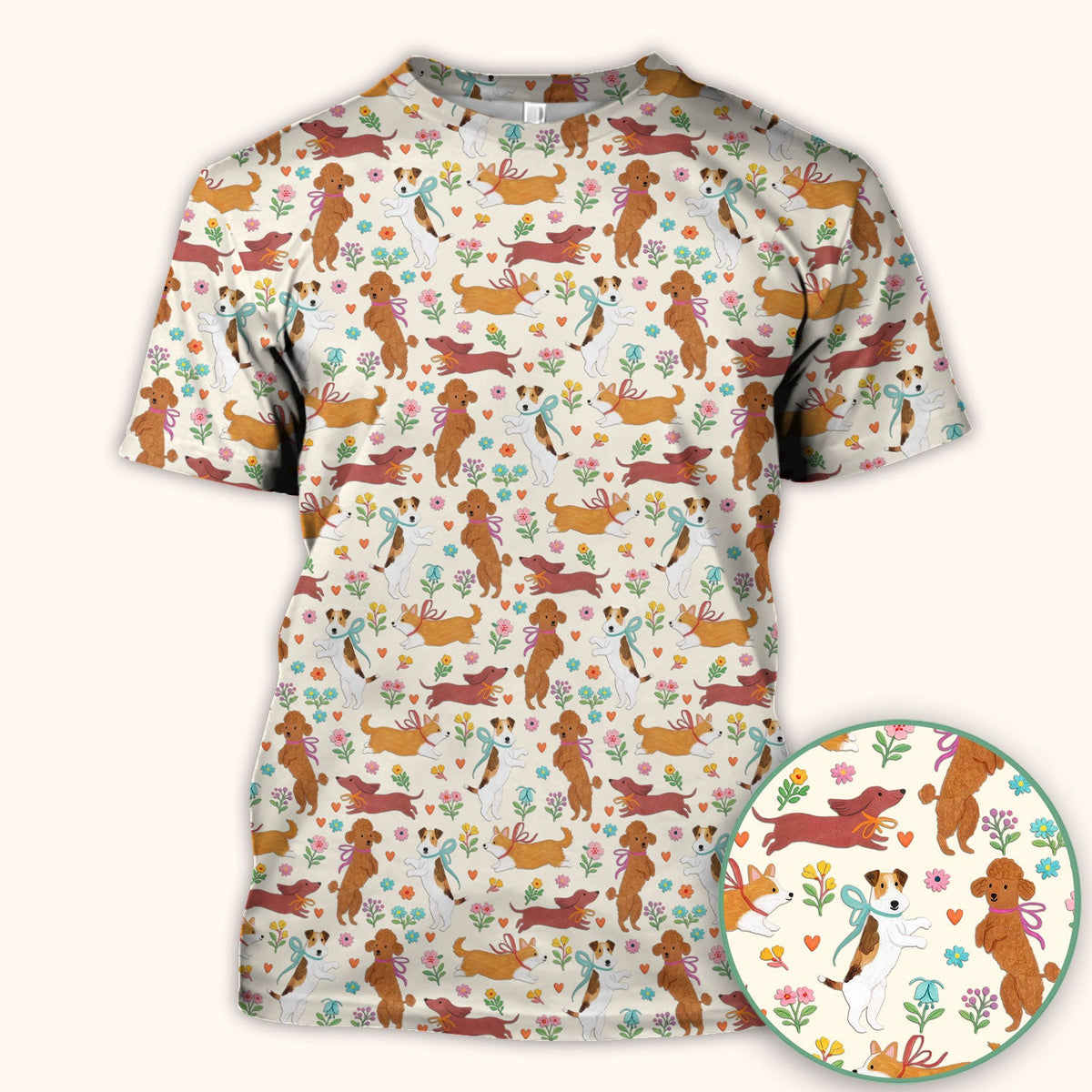 Dog Nurse Scrub Top