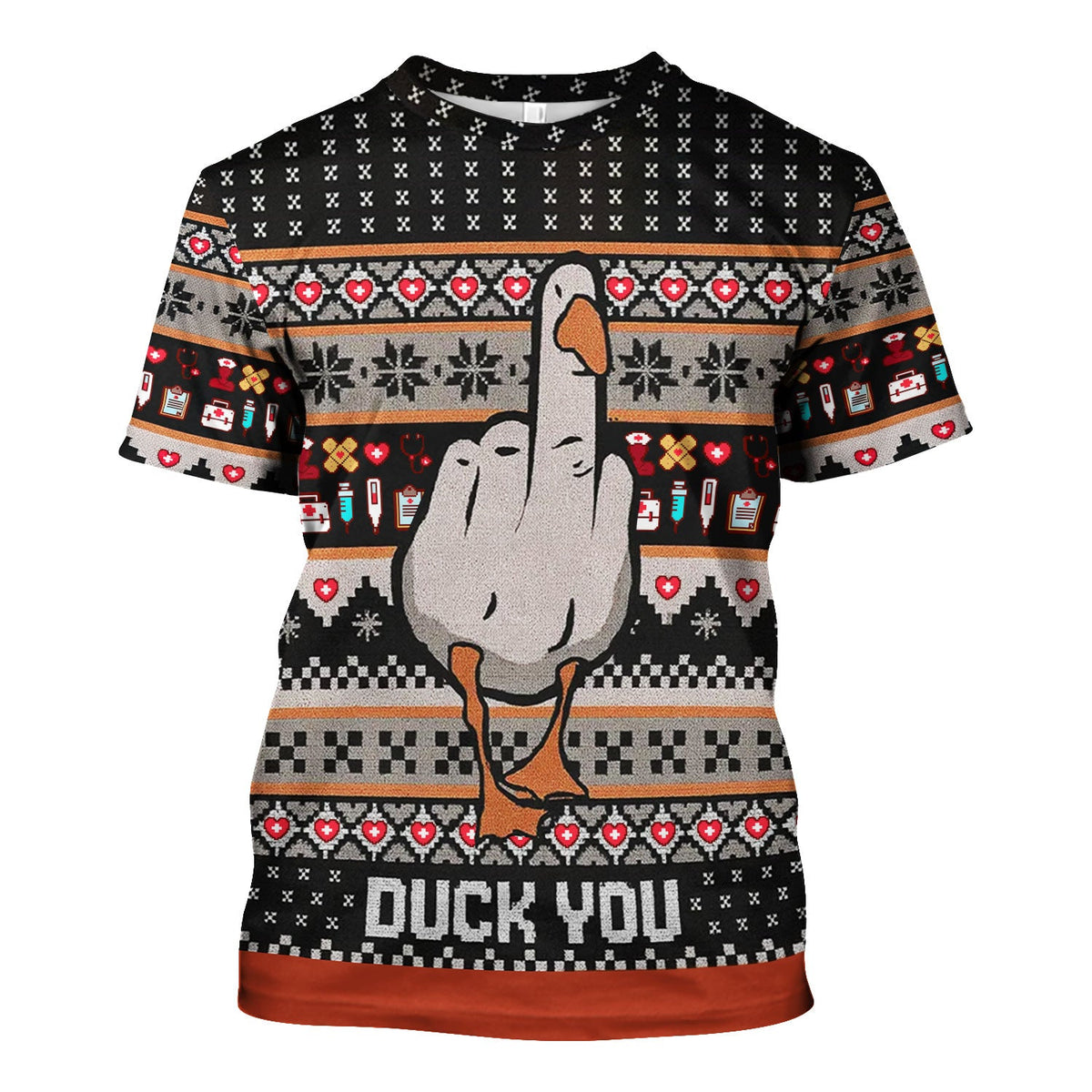 Duck Nurse Scrub Top - Christmas Gift