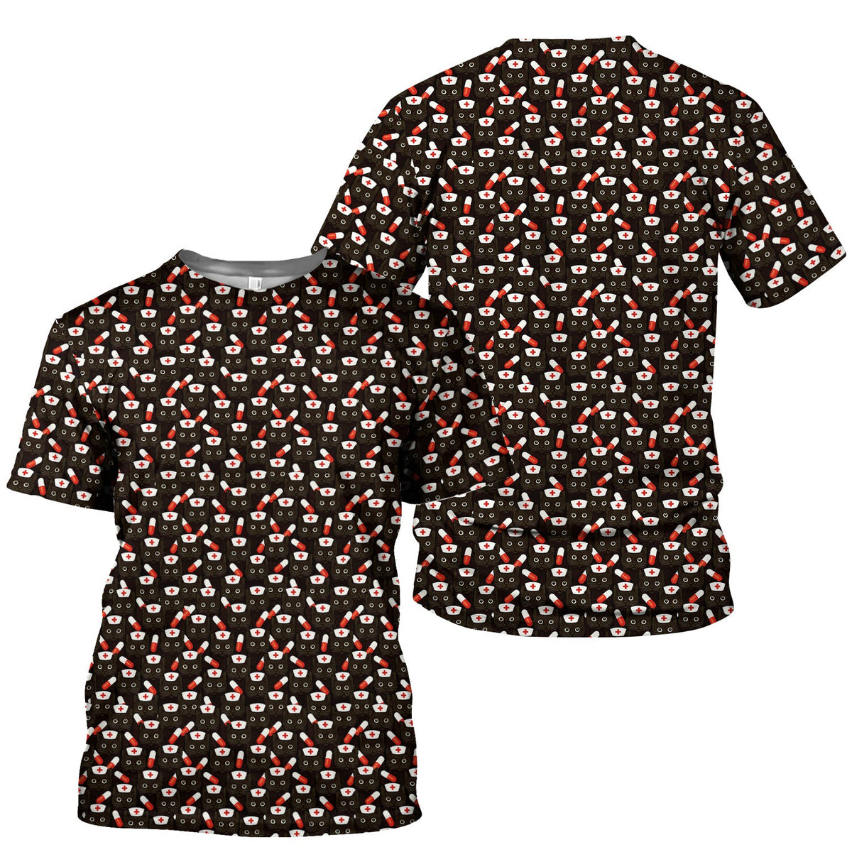 Personalized Cat Pills Nurse Shirt