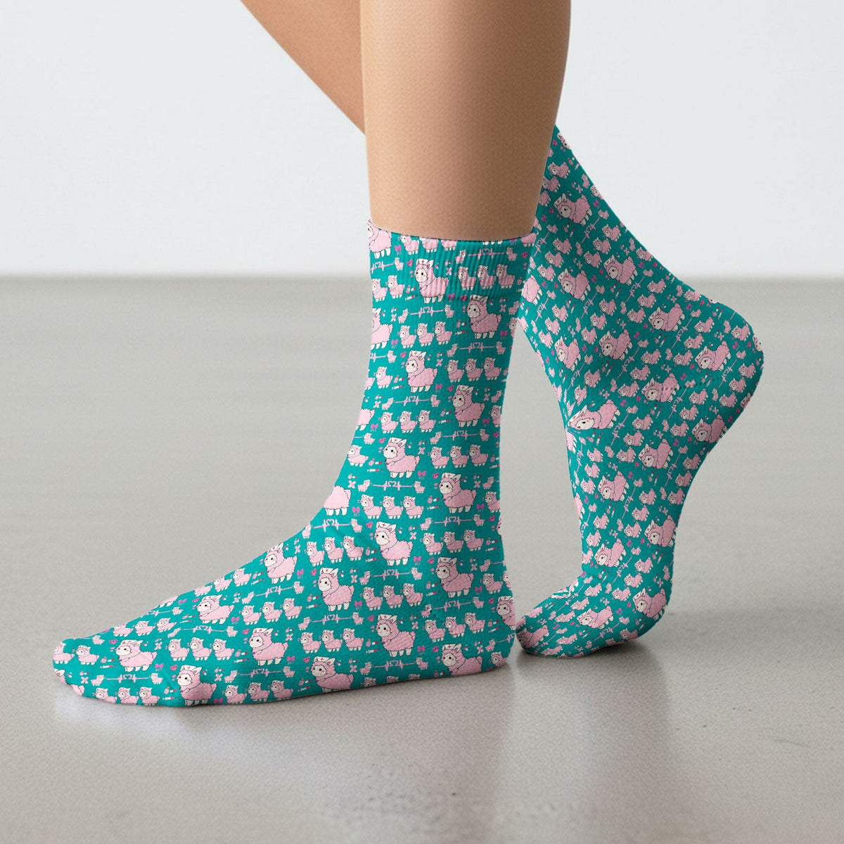 Llama Ain't Got Time For Your Drama Nurse Socks