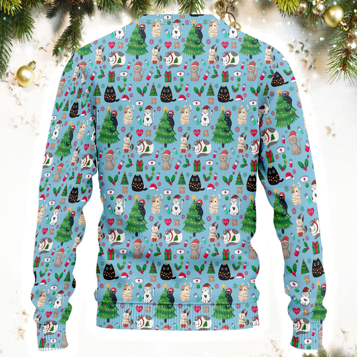 Christmas Pet Nurse Scrub Set
