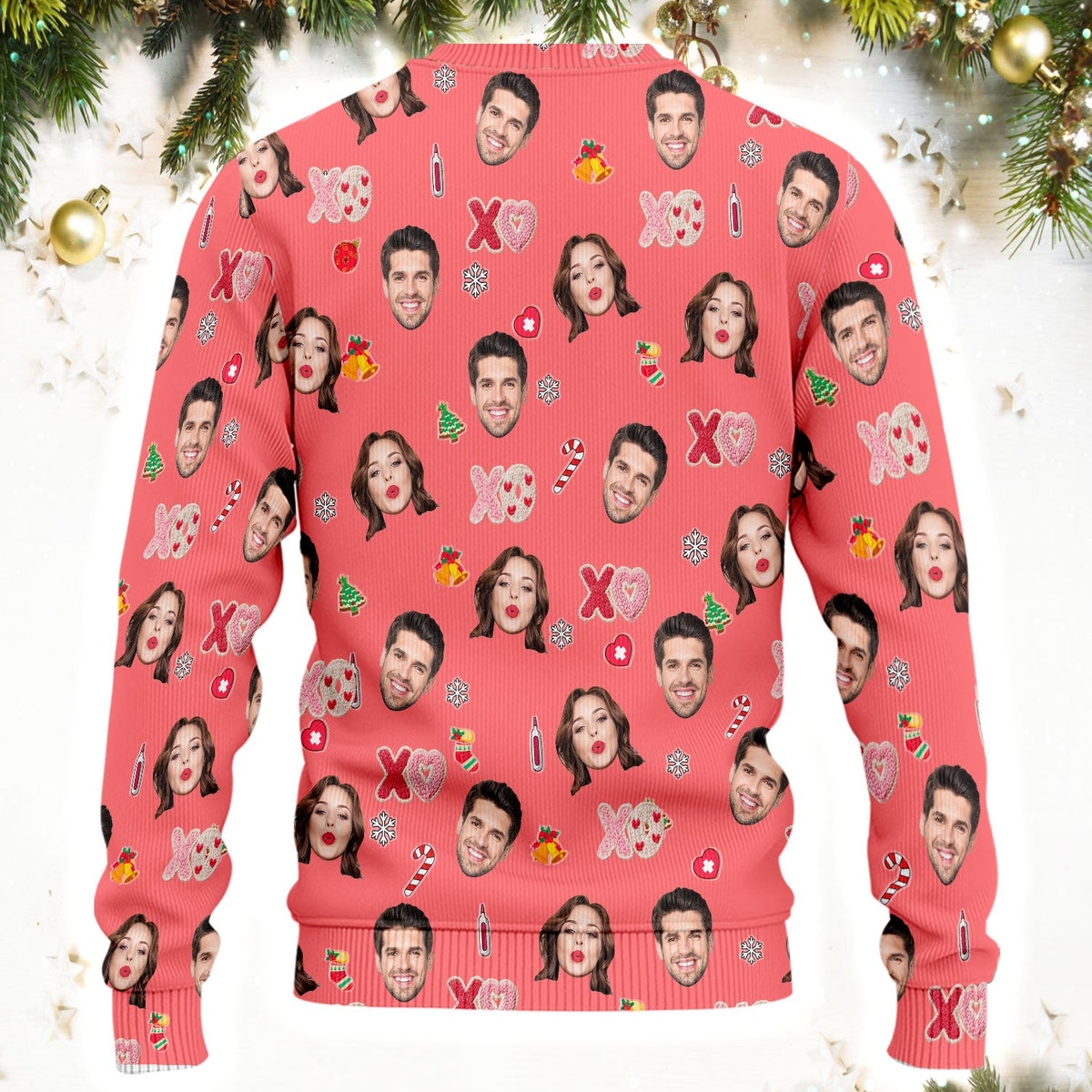 Personalized Photo Face Nurse Scrub Set
